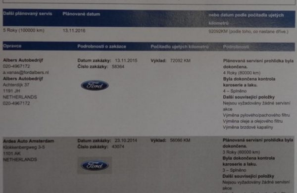 Ford Mondeo 1.6 16V 88 kW NAVIGACE, ZIMNÍ PAKET, nabídka A47/17