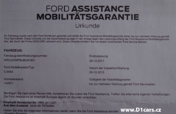 Ford C-MAX II 2.0 TDCi Titanium PANORAMA, nabídka A49/16