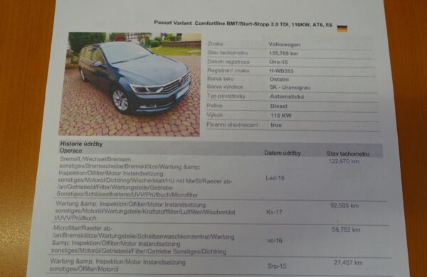 Volkswagen Passat 2.0 TDi DSG, LED, ACC, NAVi, nabídka A4/22