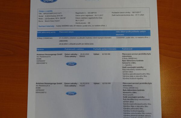 Ford S-MAX 2.0 TDCi VIGNALE 132kW AC SEDADLA, nabídka A55/21