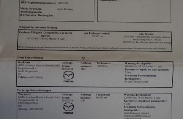Mazda 6 2.2 MZR-CD Sports-Line BIXENONY, nabídka A64/15