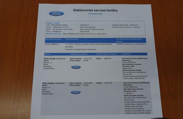 Ford S-MAX 2.0 TDCi Titanium LED SVĚTLA, nabídka A66/22