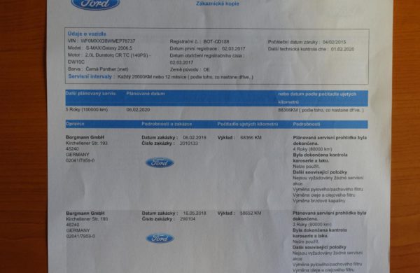 Ford Galaxy 2.0 TDCi CZ NAVIGACE, ZIMNÍ PAKET, nabídka A76/19