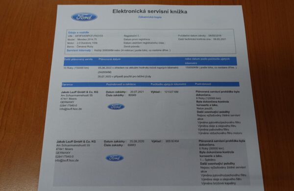 Ford Mondeo 2.0 TDCi LED SVĚTLA, nabídka A77/22