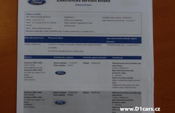 Ford Focus 2.0 TDCi Titanium NAVI,ZIMNÍ  PAKET, nabídka A83/17