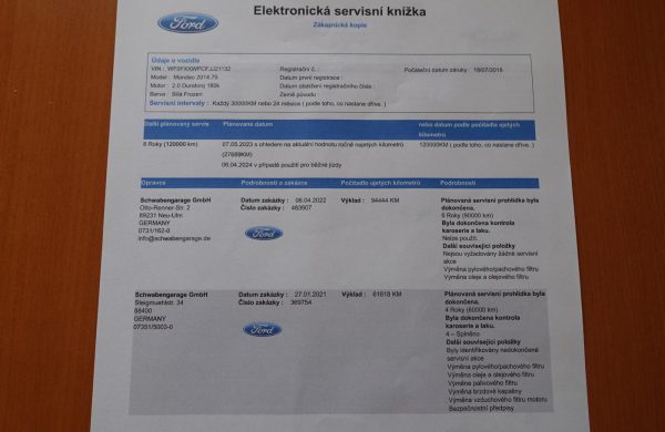 Ford Mondeo 2.0 TDCi Titanium 132 kW LED SVĚTLA, nabídka A83/22