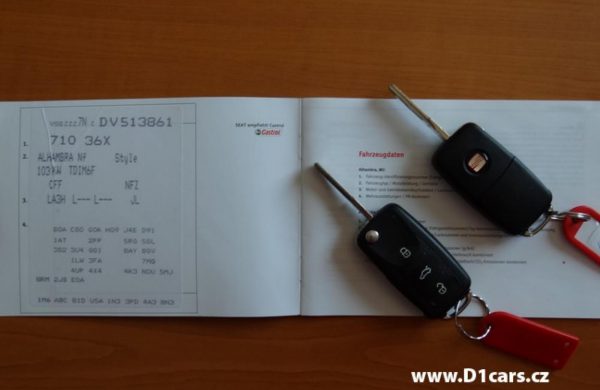 Seat Alhambra 2.0 TDi ZIMNÍ PAKET, PARK. KAMERA, nabídka A91/17