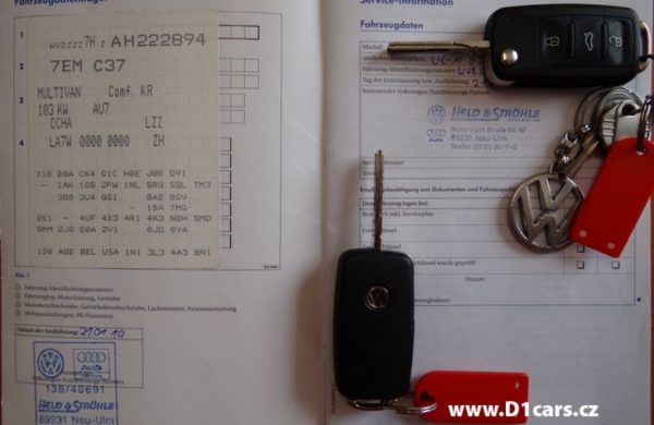Volkswagen Multivan 2.0 TDi CR DSG COMFORTLINE, 7 MÍST, nabídka AV11/15