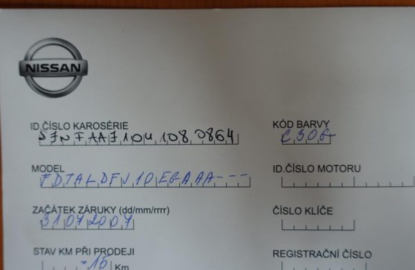 Nissan Qashqai 1.6i KLIMATIZACE, KOUPENO V ČR, nabídka AV12/19