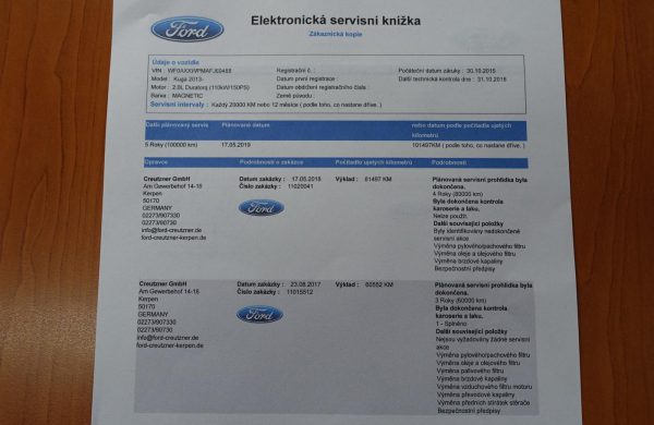 Ford Kuga 2.0 TDCi 4×4 ZIMNÍ PAKET, nabídka AV17/22