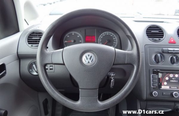 Volkswagen Caddy MAXI 1.9 TDi 5 MÍST NAVIGACE, nabídka AV2/16