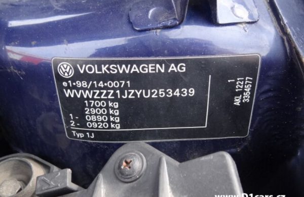 Volkswagen Golf 1.6i KLIMATIZACE, TAŽNÉ, nabídka AV4/14