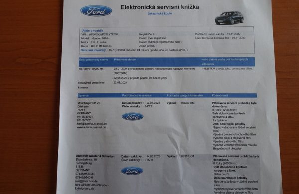Ford Mondeo 2.0 EcoBlue Titanium, nabídka 1aab11e0-4ae1-4565-919a-cdc98d3e3864