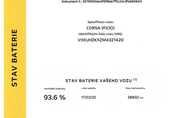 Opel Corsa 100 kW 50 kWh, nabídka b893555c-6f54-4210-8636-c031ab842b5c