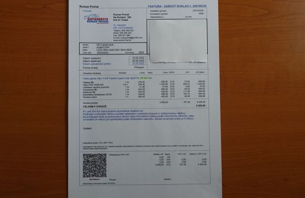 Ford Transit Custom 2.2 TDCi, nabídka 44071865-f62a-4708-b31c-2b02b887c6c2