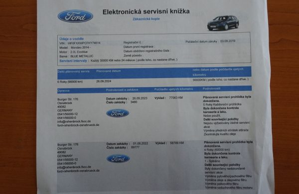 Ford Mondeo 2.0 EcoBlue, nabídka d698bd05-d731-455c-b6d0-cb9c2aa4cdd3