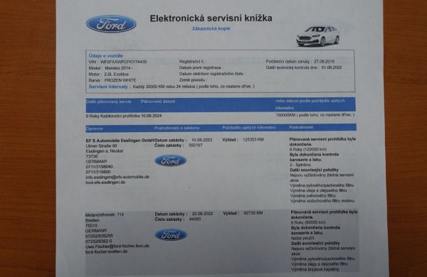 Ford Mondeo 2.0 EcoBlue Titanium 140 kW, nabídka a0538650-c367-4354-a2ed-e91f077fc5d6