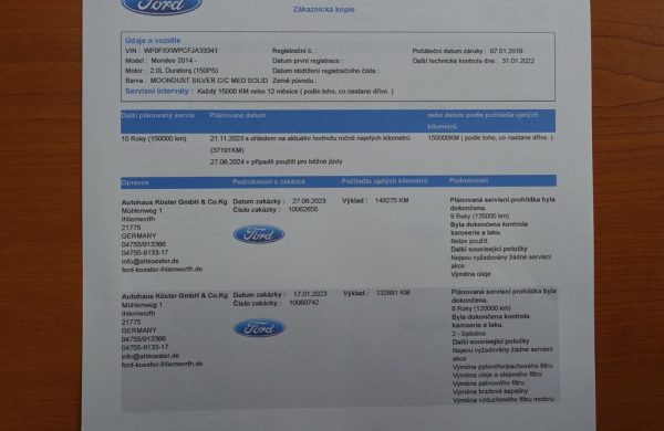 Ford Mondeo 2.0 TDCi  ZIMNÍ PAKET, nabídka d3c4ef10-dc7a-4cda-a0e8-6a7499a3ca55